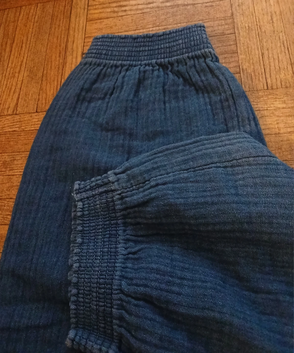 American Eagle Smocked Waist Gauze Wide Leg Pants M/M - photo 3
