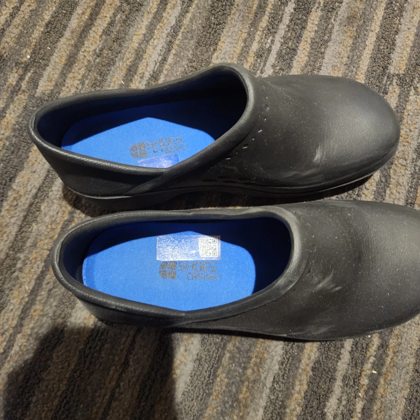 Shoes For Crews Black Slip-On Clogs Size 9 - photo 2