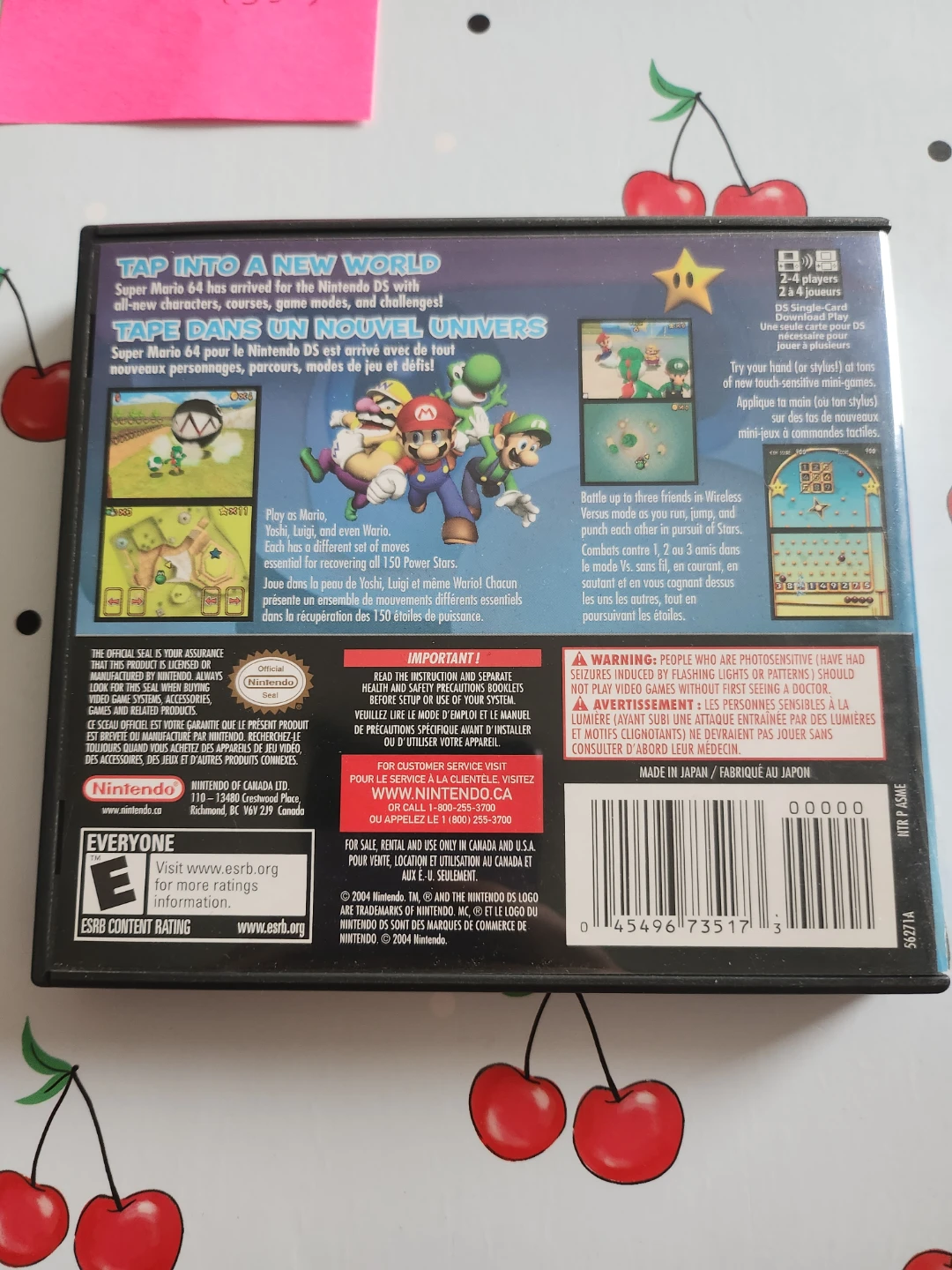 Super Mario 64 DS Nintendo Game - photo 3