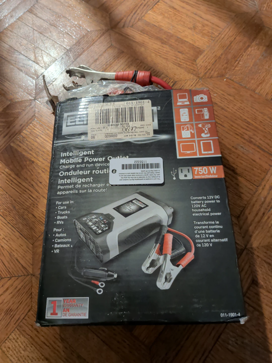 Motomaster Eliminator 750W Intelligent Mobile Power Outlet - photo 2