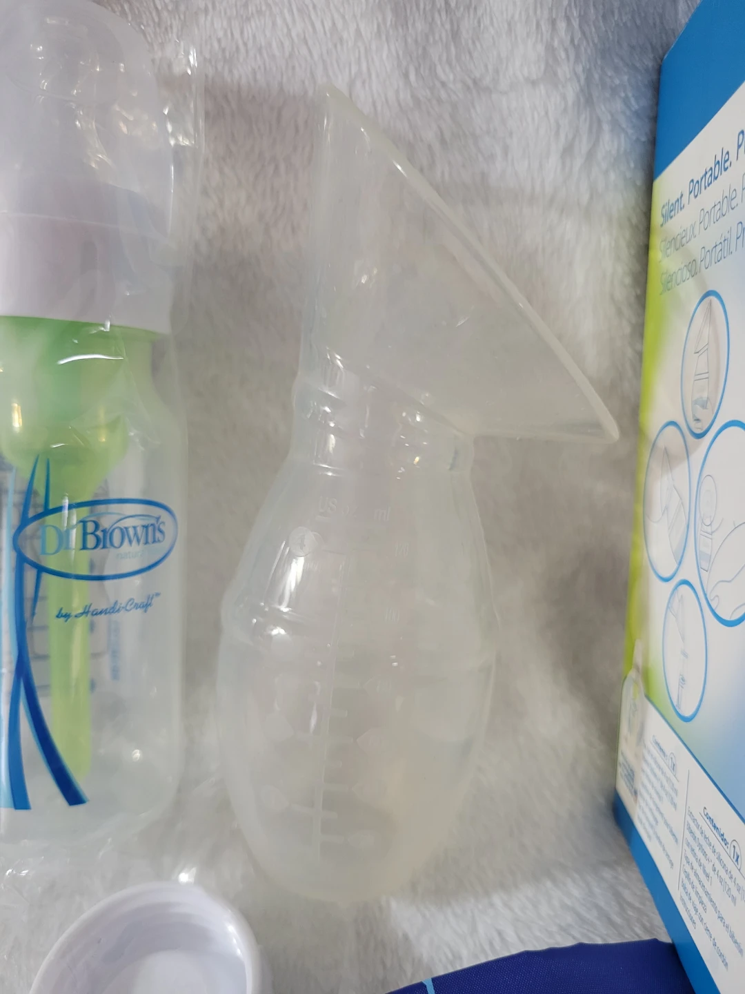 Dr. Brown's Silicone One-Piece Breast Pump+ Anti-Colic Bottle - photo 3