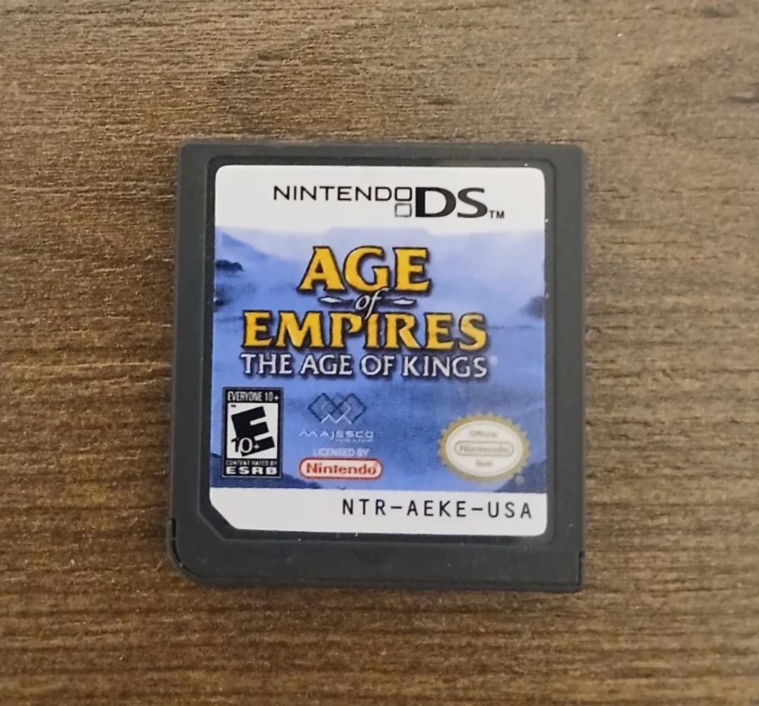 Nintendo DS Age of Empires: The Age of Kings Game Cartridge