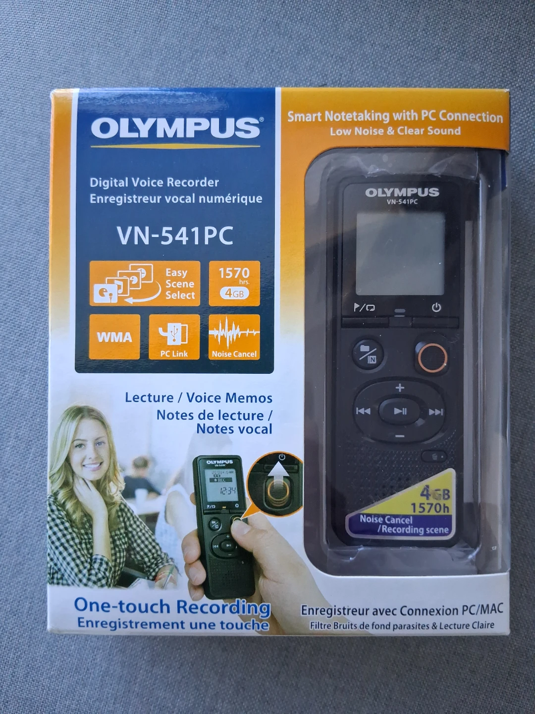 Olympus VN-541PC Digital Voice Recorder 4GB