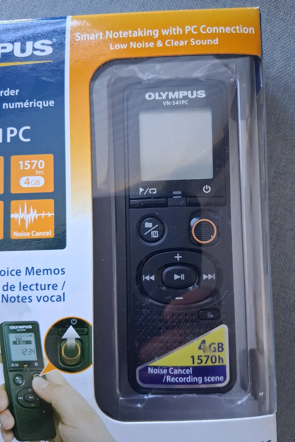 Olympus VN-541PC Digital Voice Recorder 4GB - photo 3