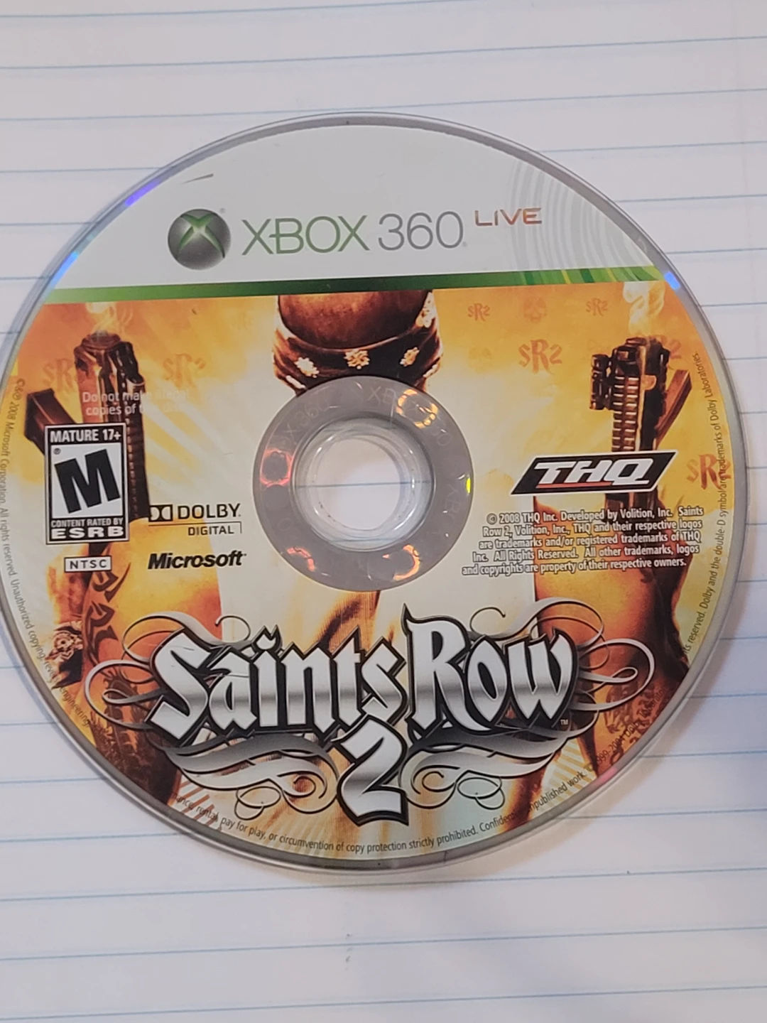 🥕Saints Row 2 - Xbox 360