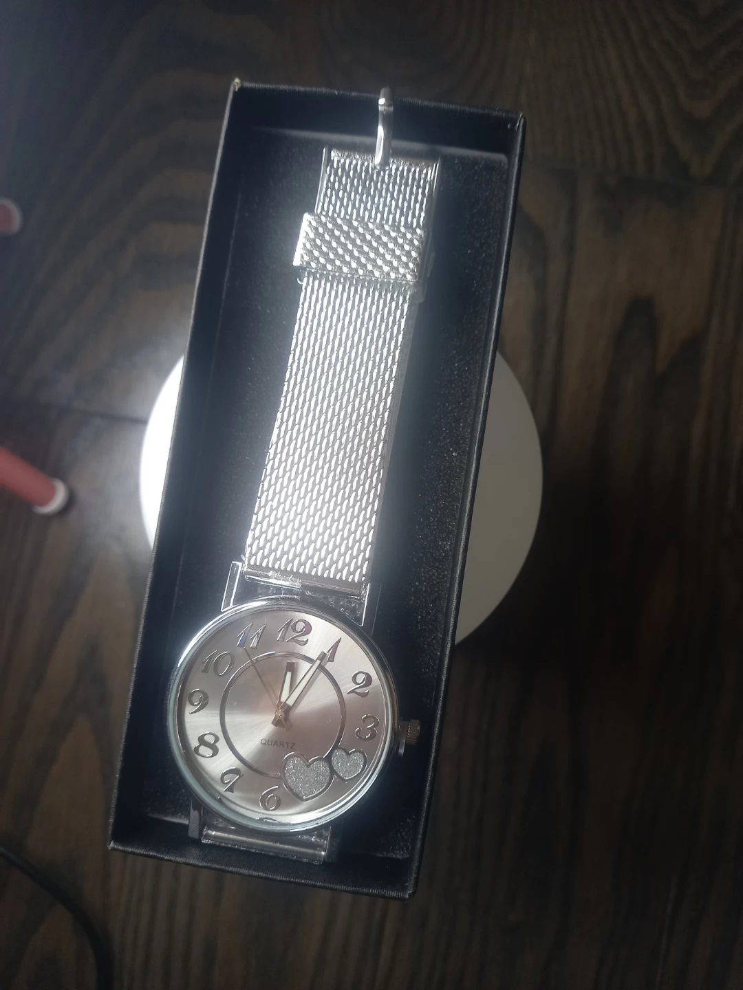 Women's Quartz Watch with Mesh Band - photo 3