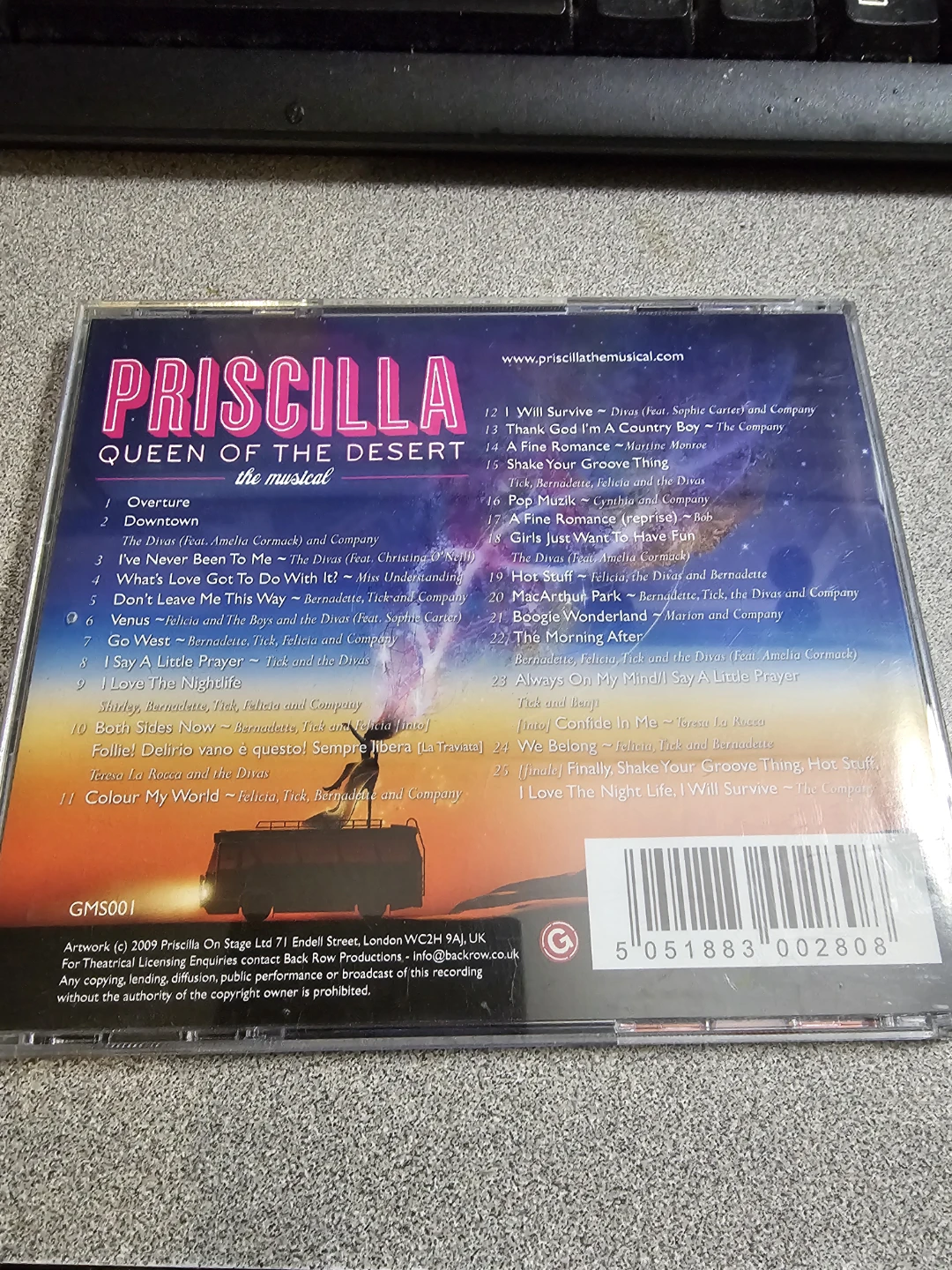 Priscilla Queen of the Desert - The Musical CD - photo 4