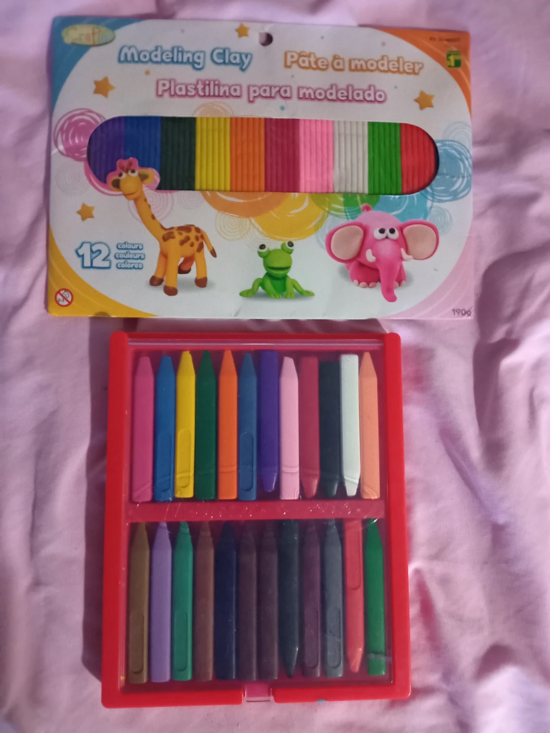 12 Colours Modeling Clay Set