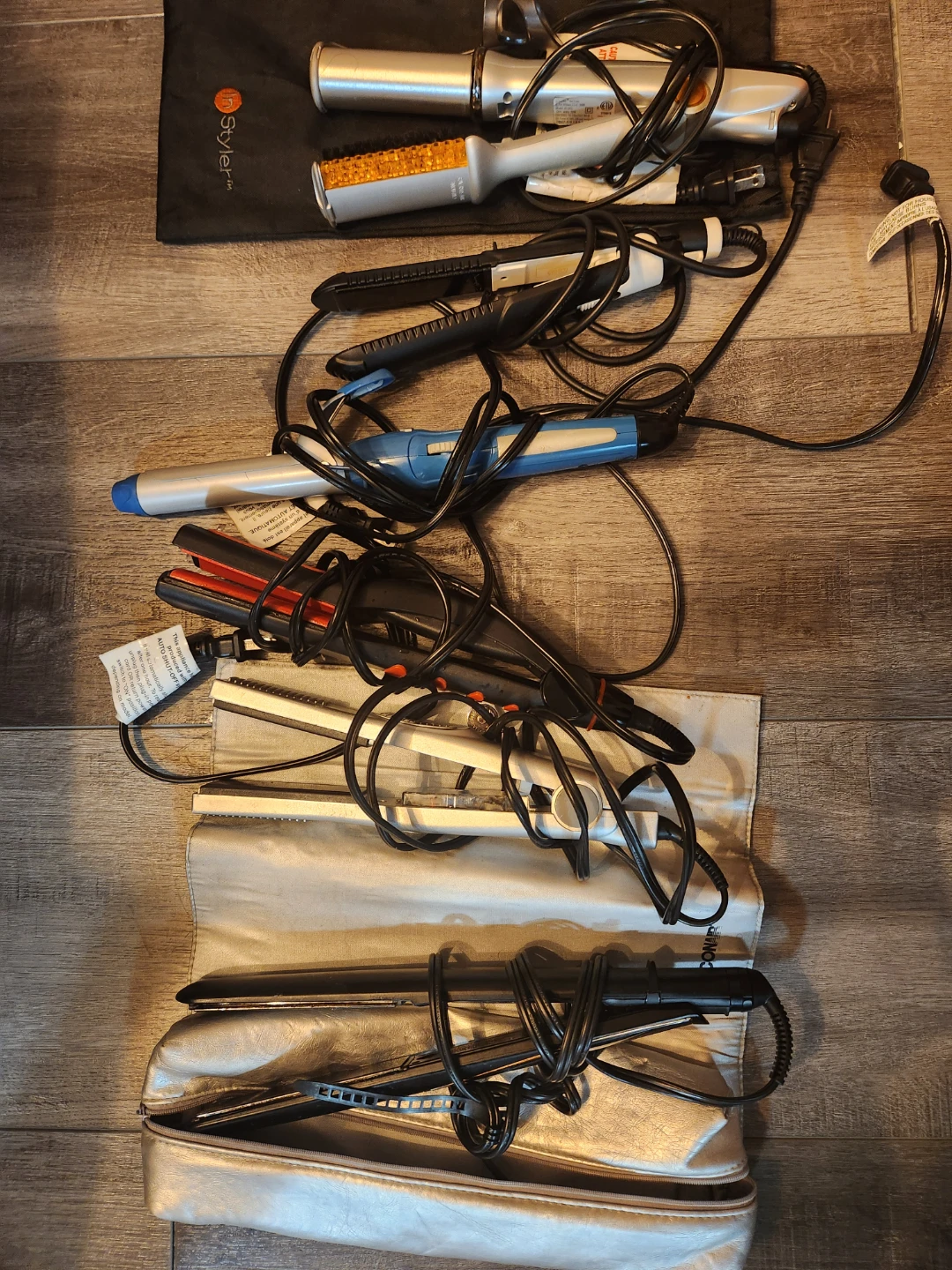 InStyler Hair Styler & Various Curling Wands
