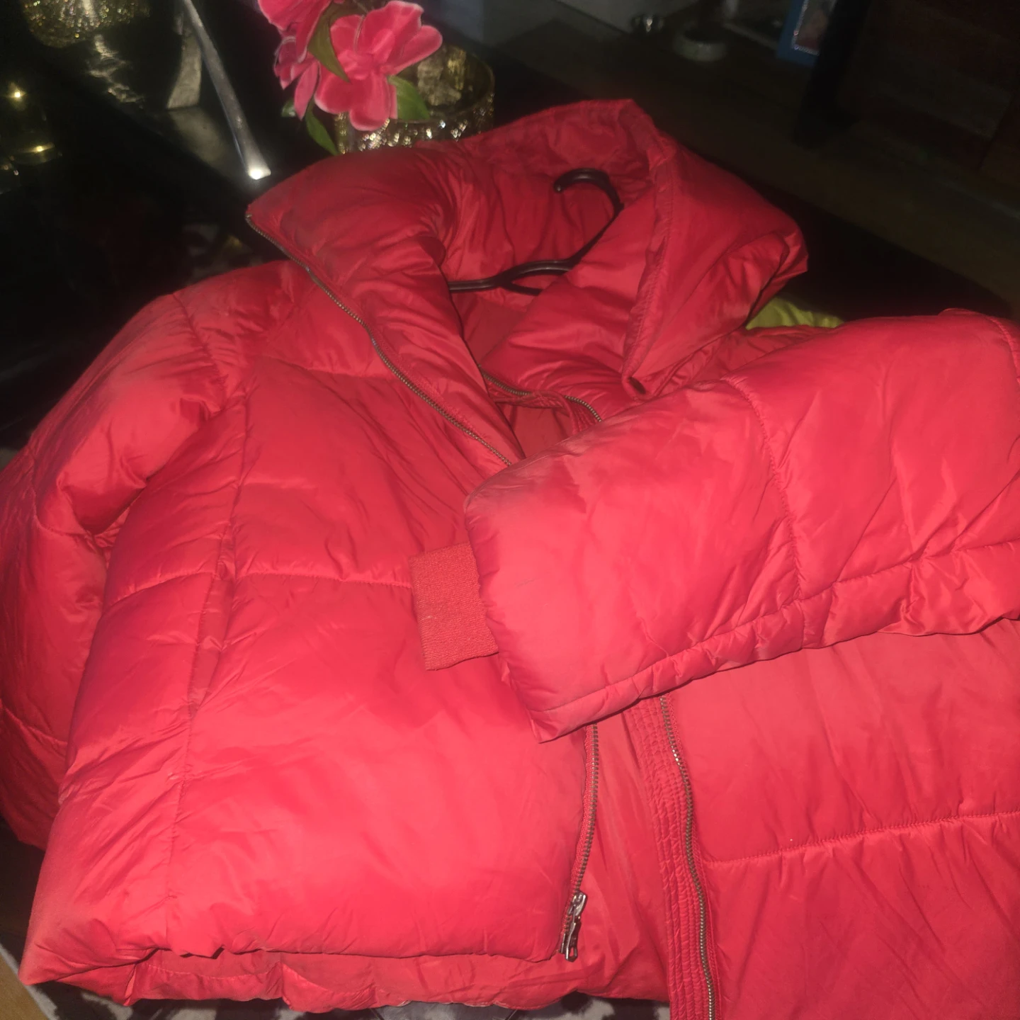 Red Puffer Jacket