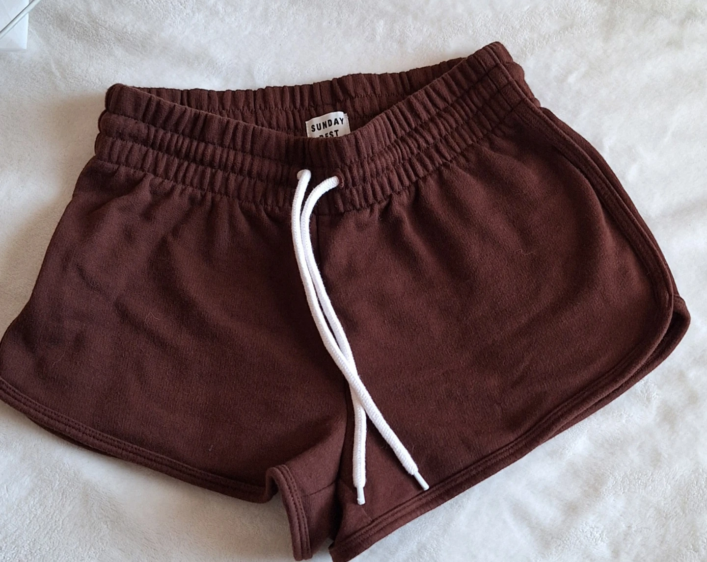 Sunday Best Brown Sweat Shorts - XS - photo 3