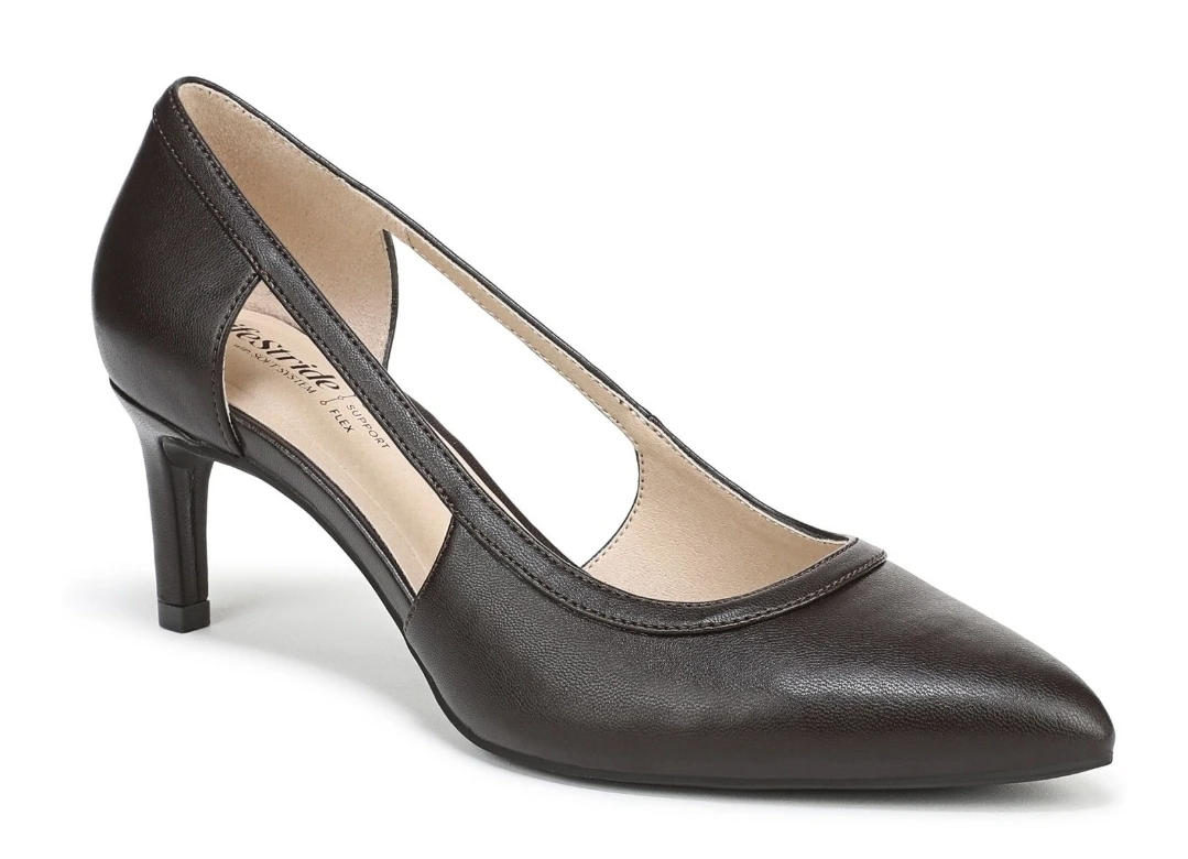 LifeStride Women's Alma Heels - Dark Brown Faux Leather - photo 4