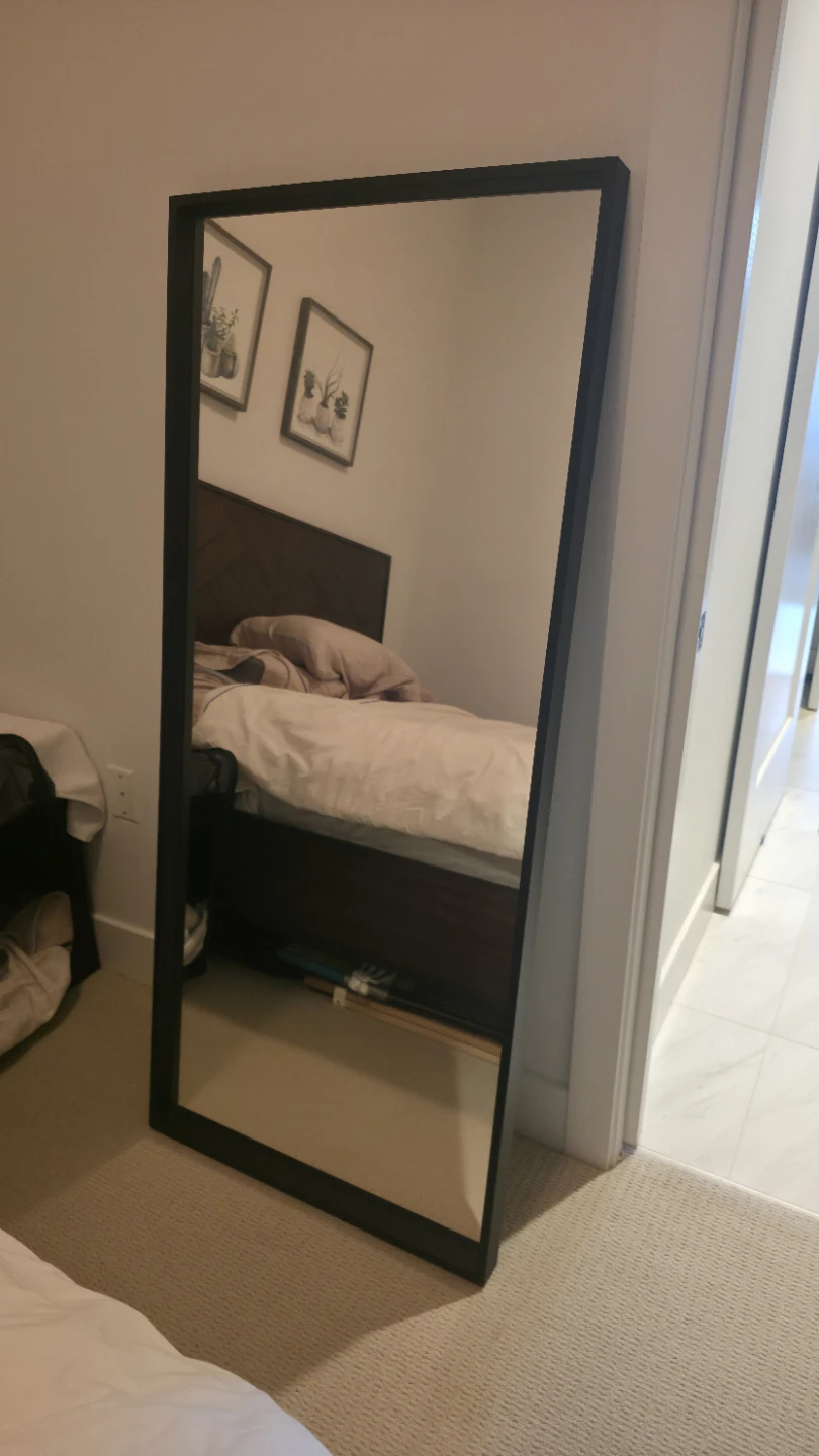 NISSEDAL full body mirror from Ikea (Black)