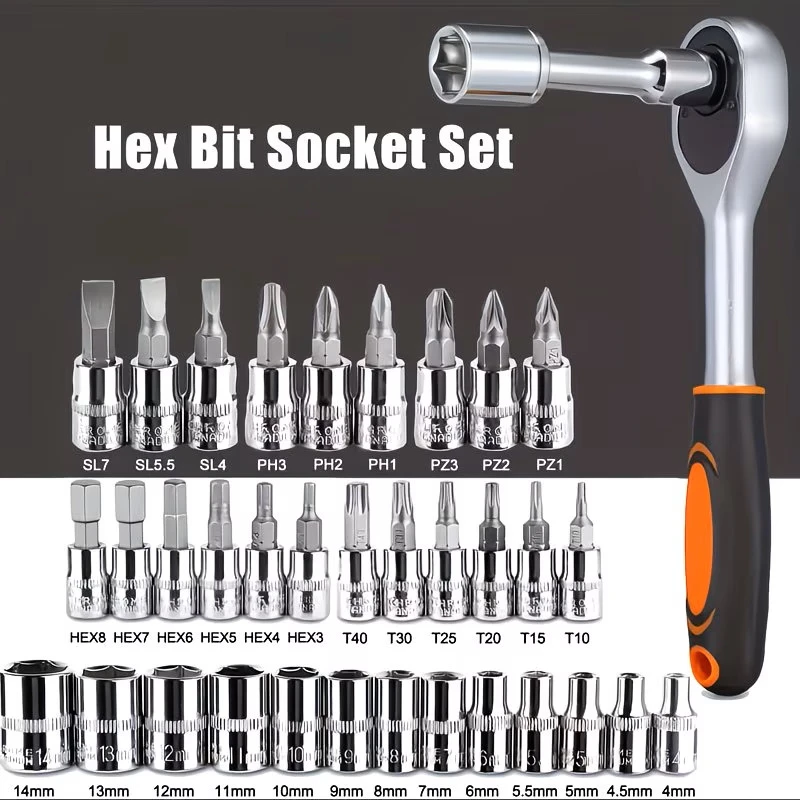 46 pec ratchet wrench set - photo 2