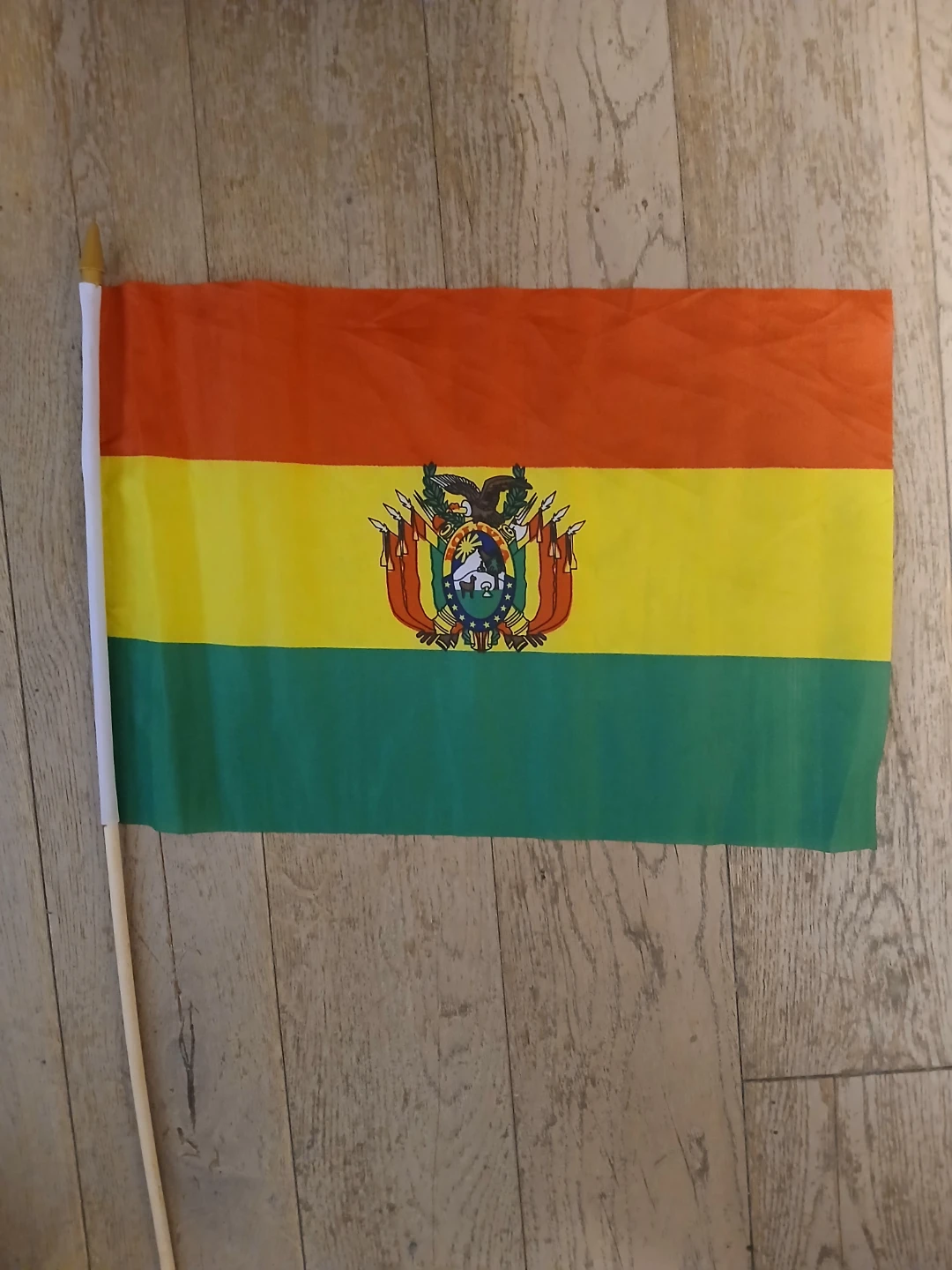 Bolivia Handheld Flag on Wooden Stick - photo 2