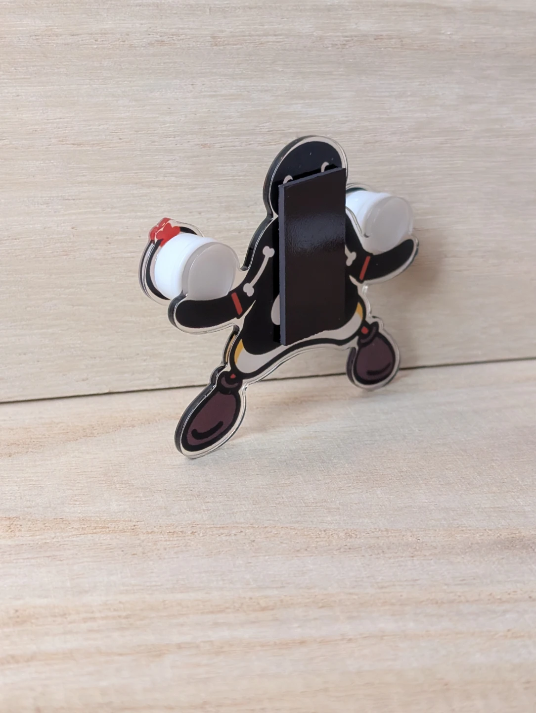 Magnet Pingu Skeleton Halloween Acrylic fridge magnet - photo 3