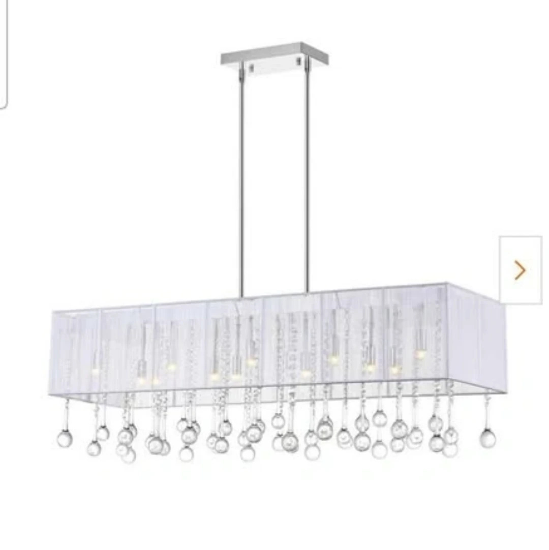 Crystal Water Drop 14 Light Chandelier BNIB - photo 2