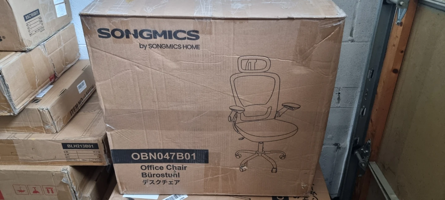 SONGMICS Office Chair OBN047B01 Ink Black - photo 4