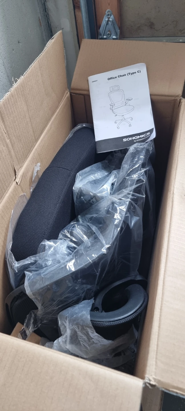 SONGMICS Office Chair OBN047B01 Ink Black - photo 5