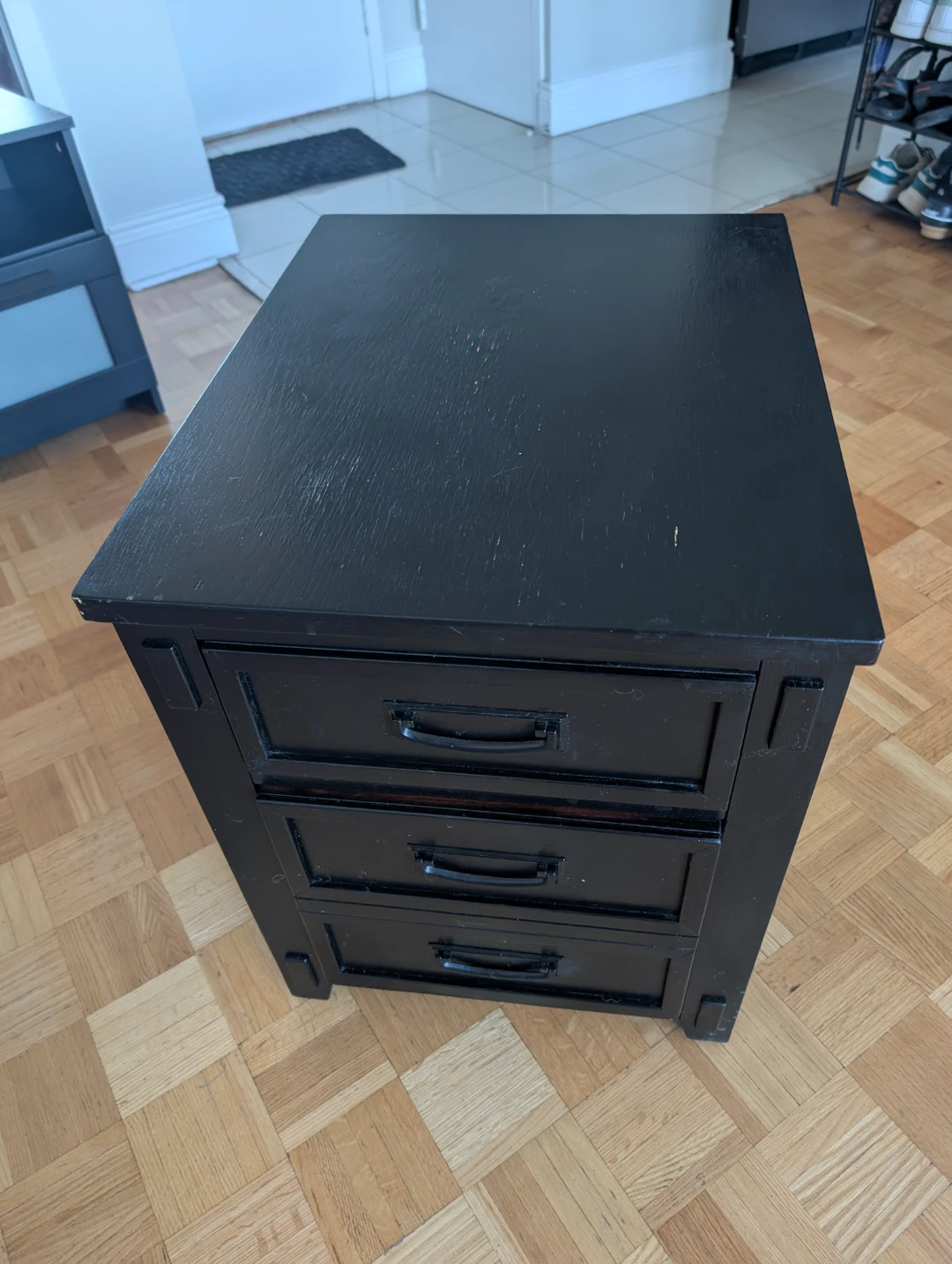Side table with drawers