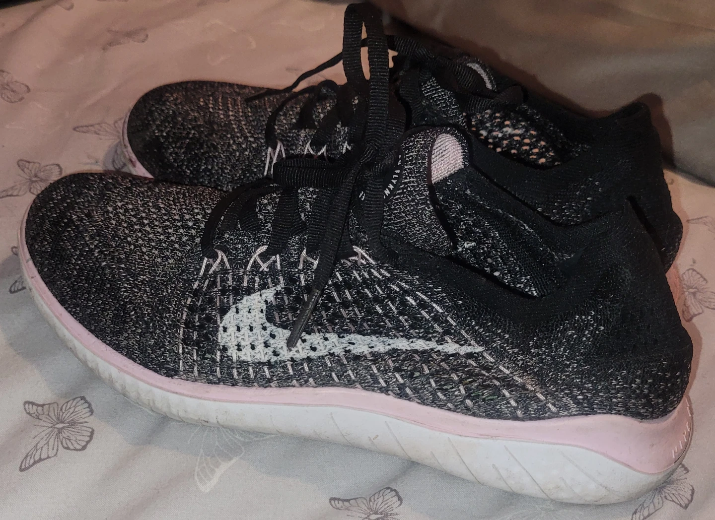 Nike Free RN Flyknit 2018 Women's Running Shoes Size 8 - photo 3