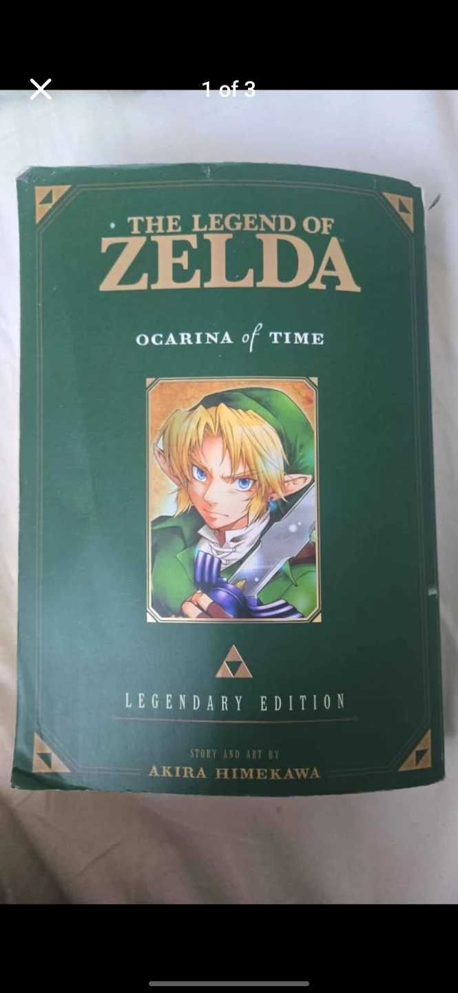 The Legend of Zelda Manga book - Ocarina of Time
