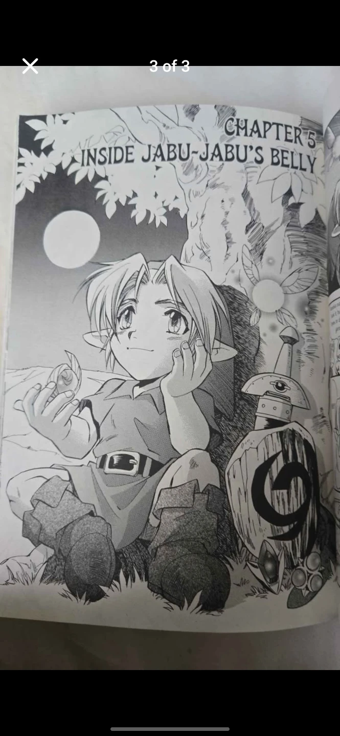 The Legend of Zelda Manga book - Ocarina of Time - photo 3