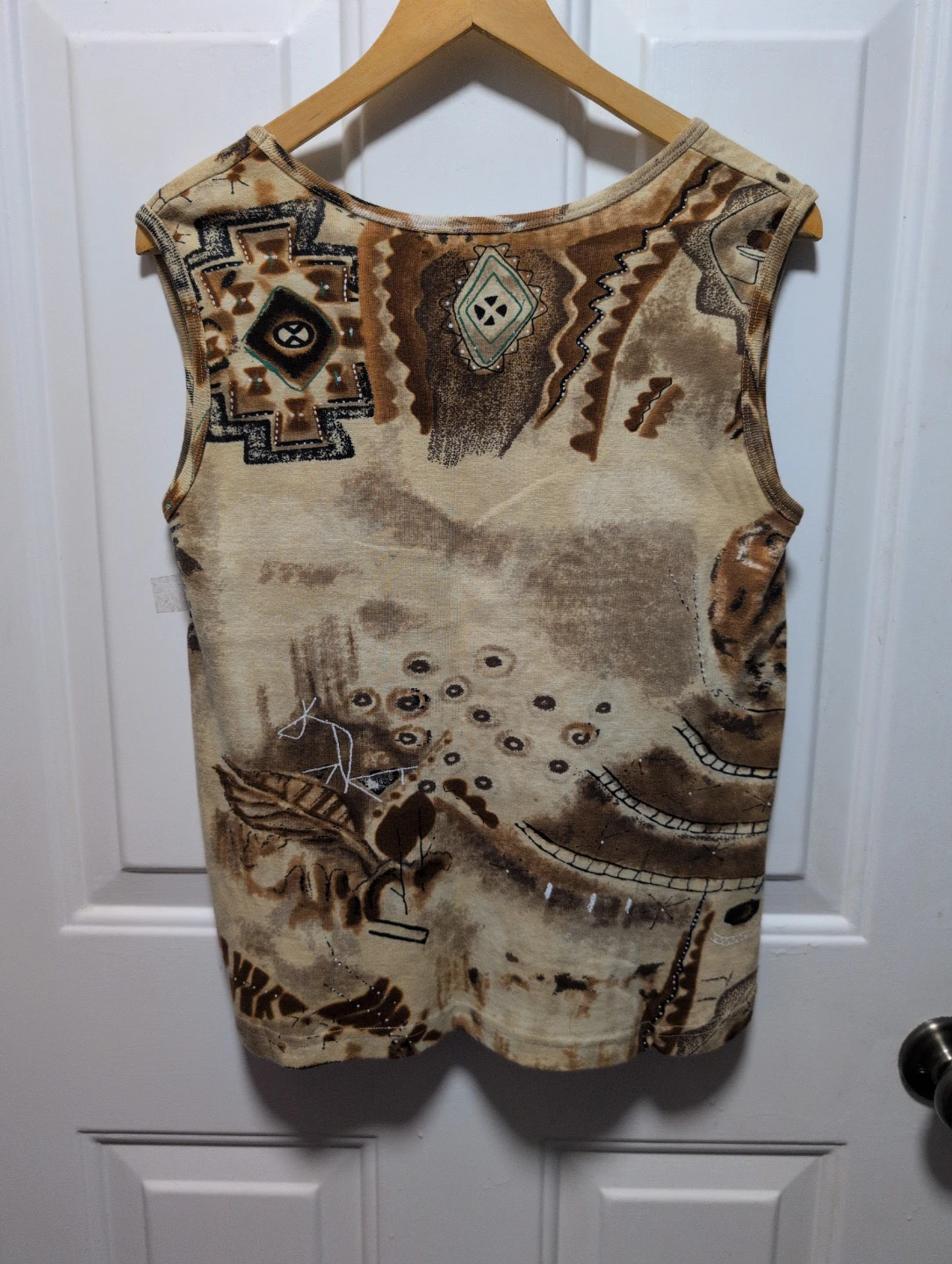 Marie Claire Sleeveless Top Size L - photo 3