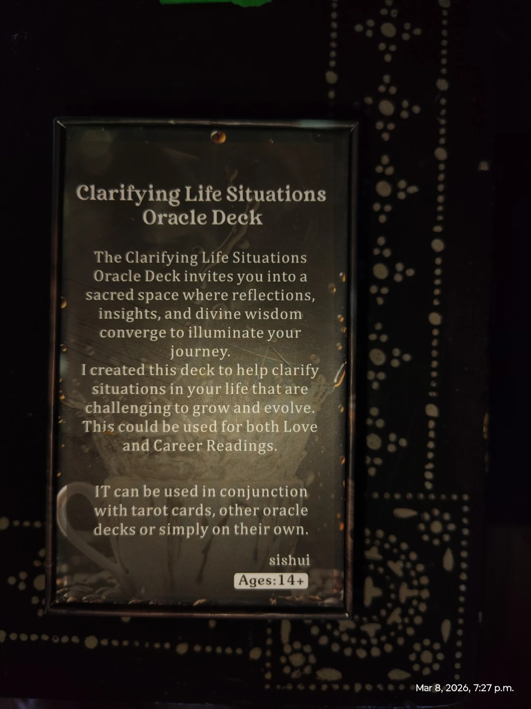 Clarifying Life Situations Oracle Cards - photo 2