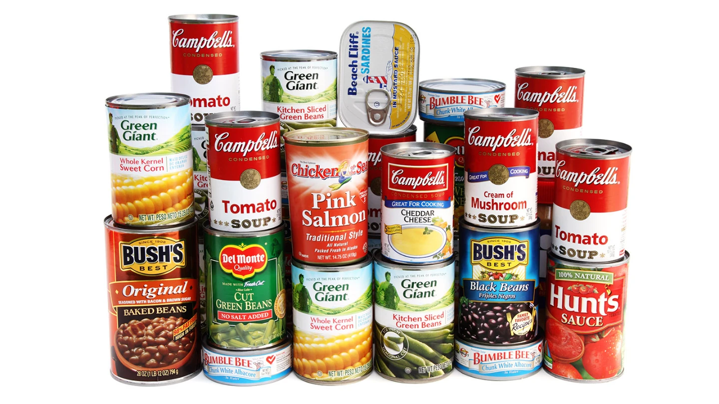 Free Assorted Canned Goods