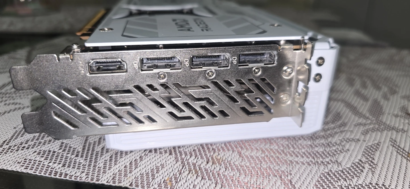 ASRock AMD Radeon 9070 XT Graphics Card White