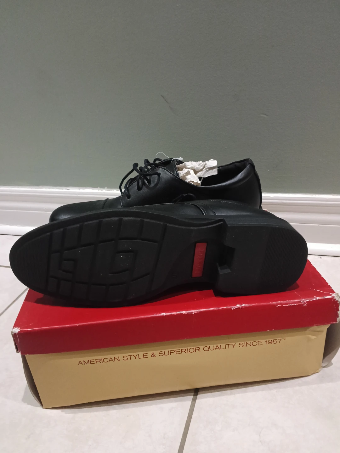Brand New Dexter Comfort Men's Black Oxford Shoes- Size 9 - photo 2