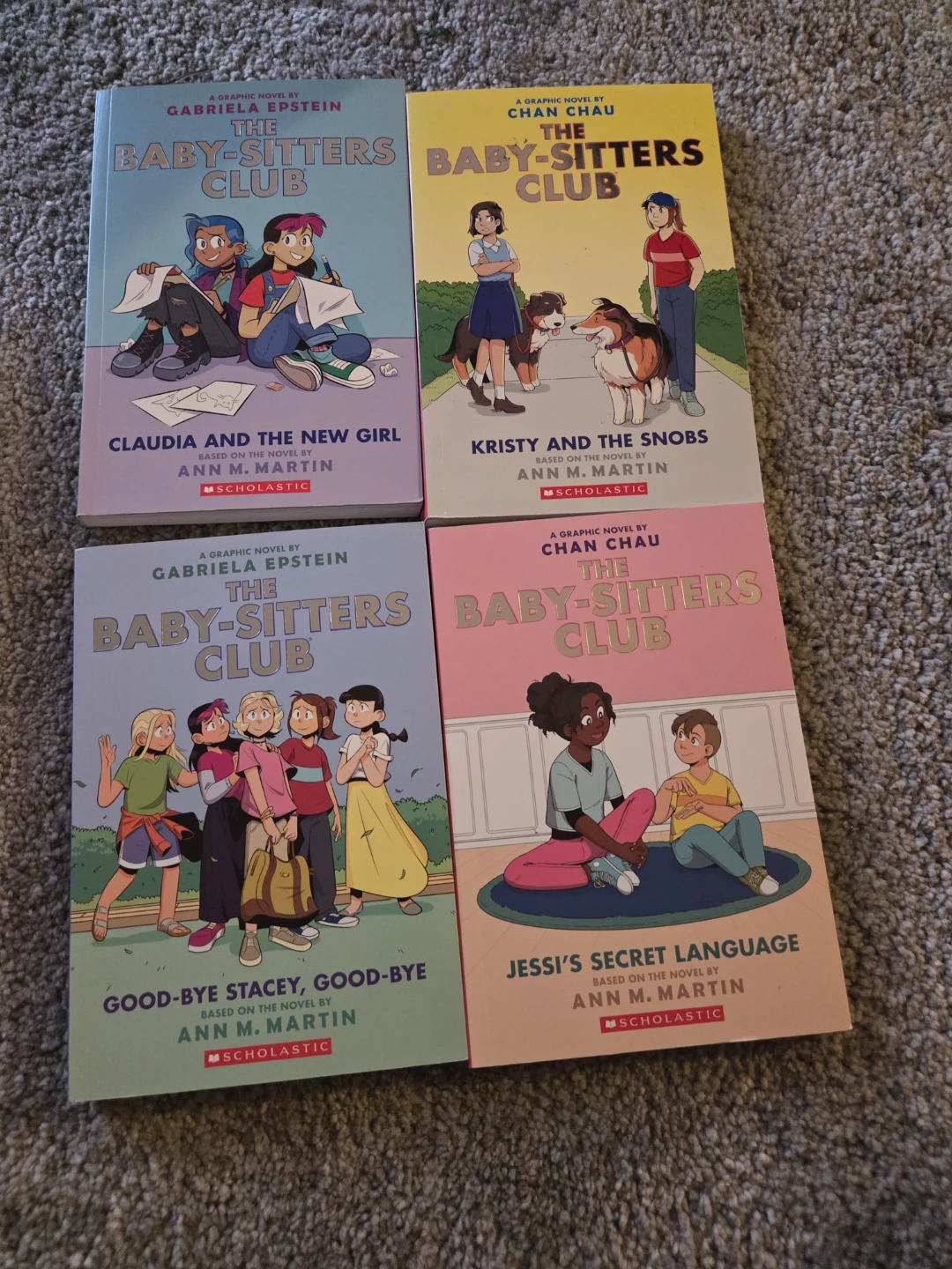 The Baby-Sitters Club Graphic Novels (4 Books)