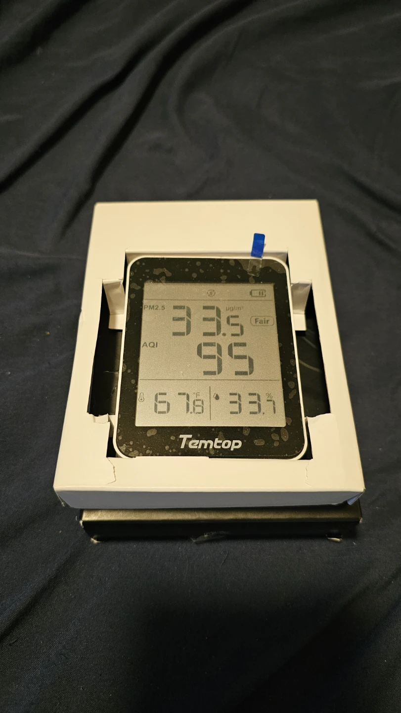 New Temtop S1 Air Meter - photo 4