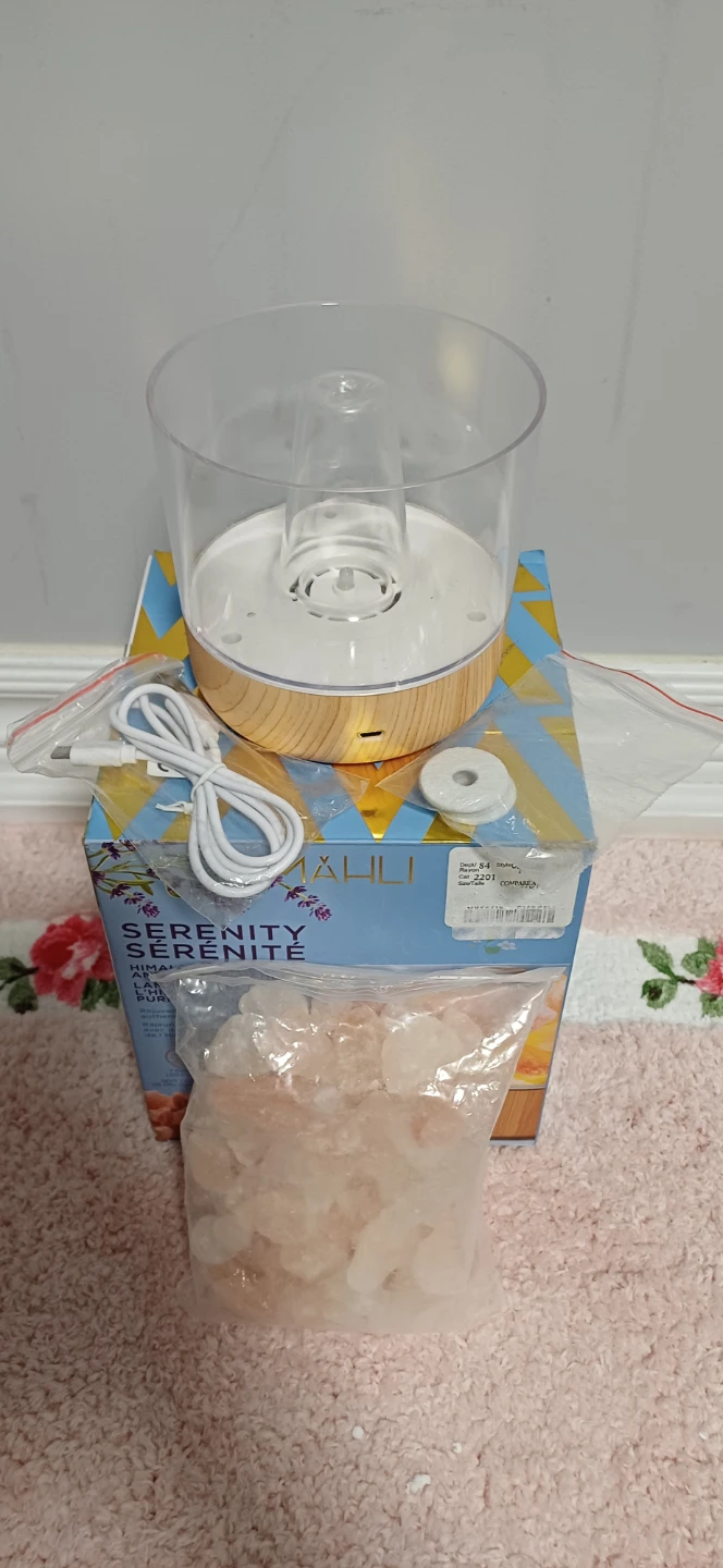 MÄHLI Serenity Himalayan Salt Lamp and Air Freshener - photo 3