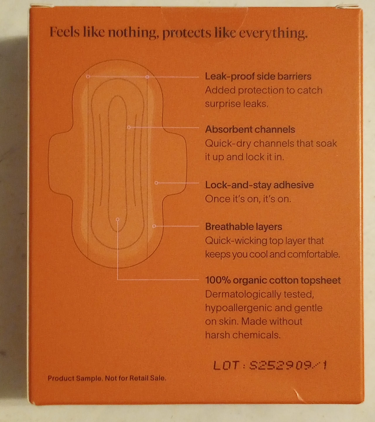 Cora Organic Ultra Thin Pads - 20 count - photo 3