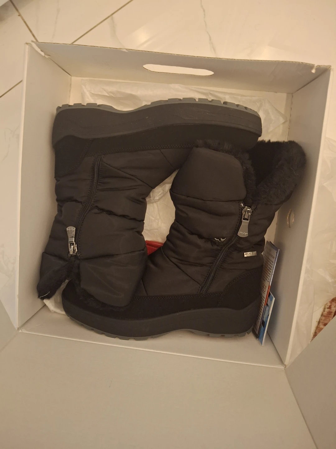Pajar Canada Black Winter Boots For Women
