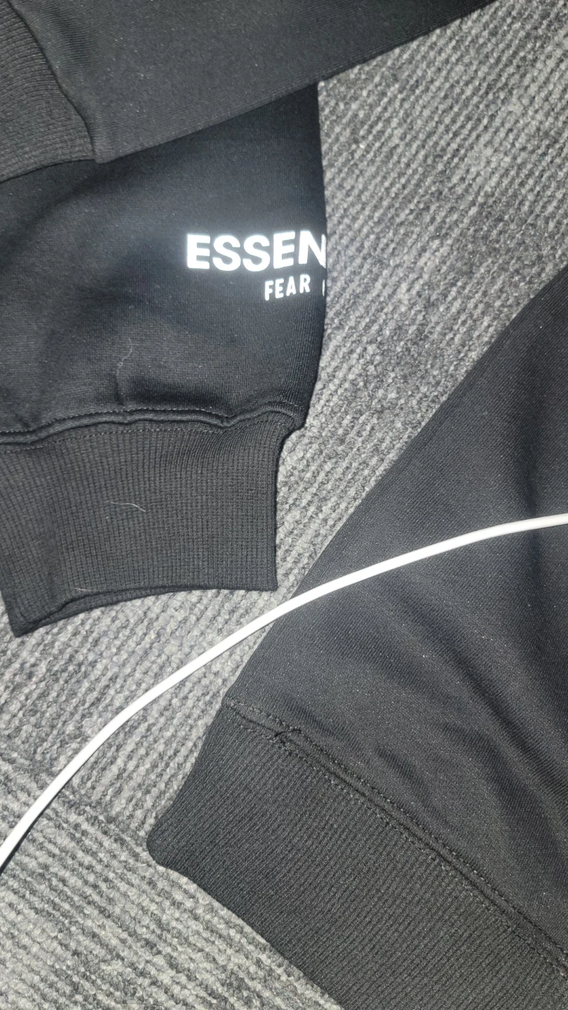 Fear of God Essentials Hoodie Black Size M - photo 4