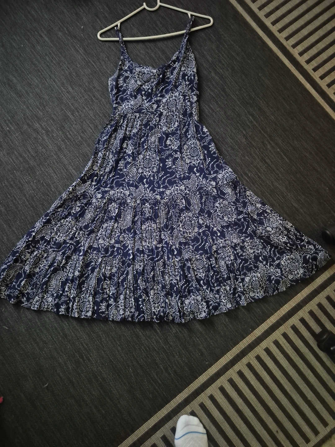 Blue Floral Sundress
