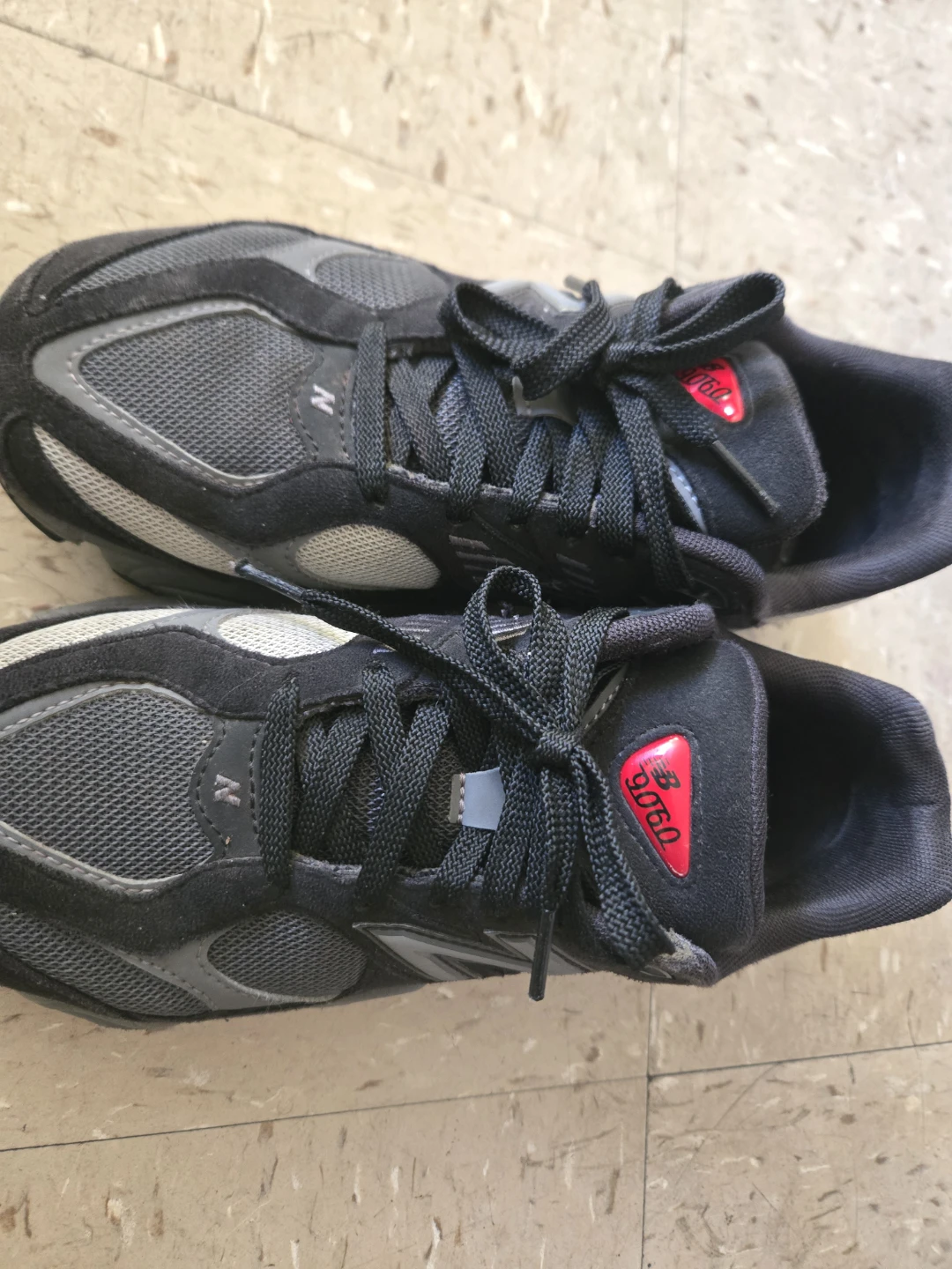 New Balance 9060 Black Running Shoes - photo 3