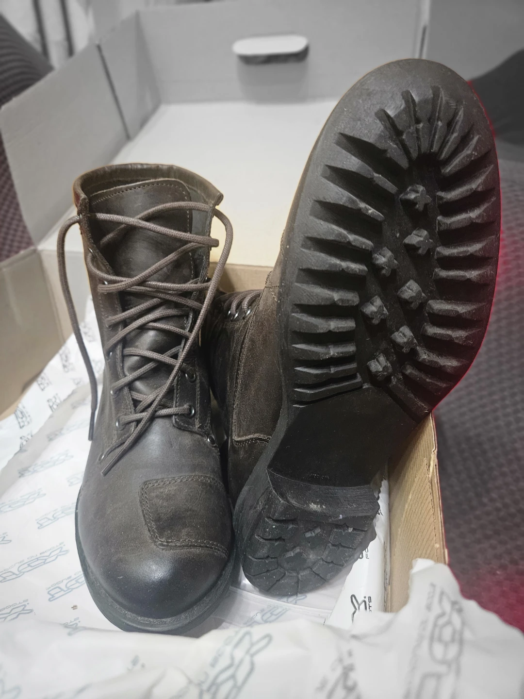 TCX Lady Blend WP Motorcycle Boots - Brown - EU 38 / US 6.5