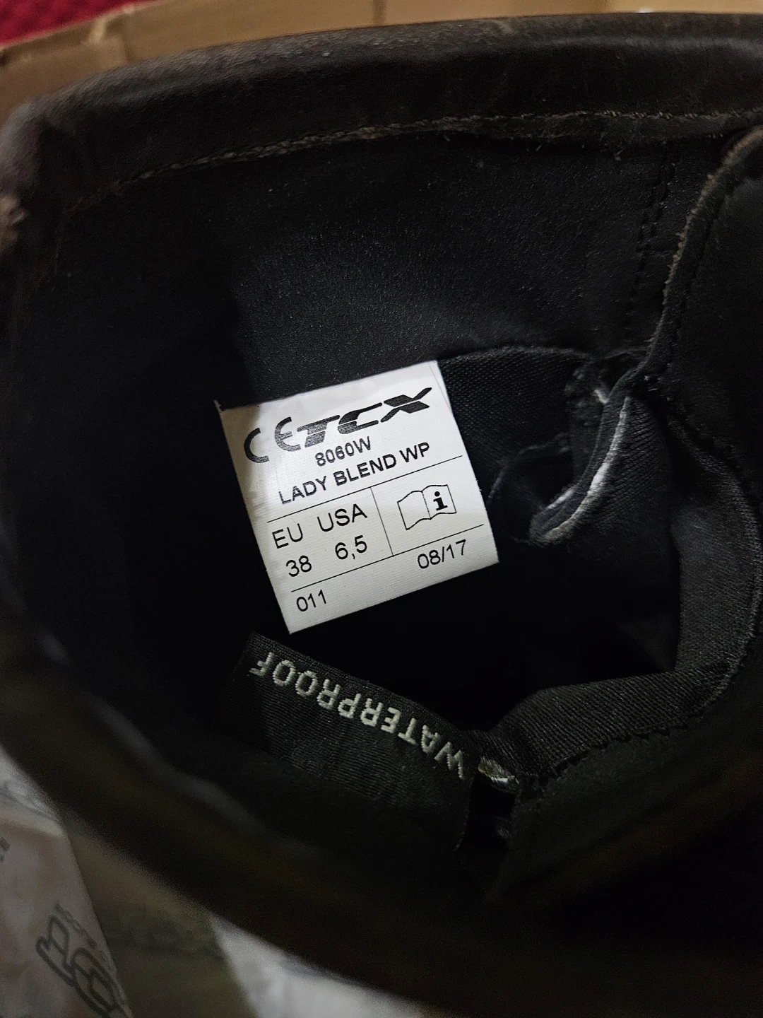 TCX Lady Blend WP Motorcycle Boots - Brown - EU 38 / US 6.5 - photo 3