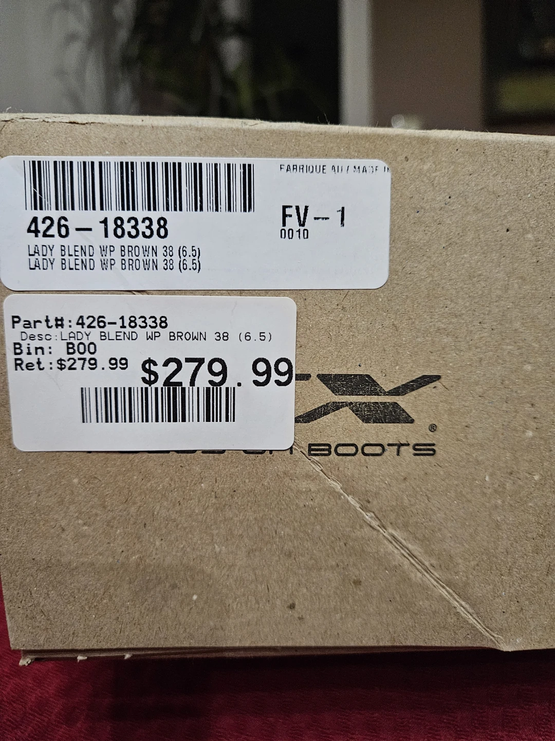 TCX Lady Blend WP Motorcycle Boots - Brown - EU 38 / US 6.5 - photo 4