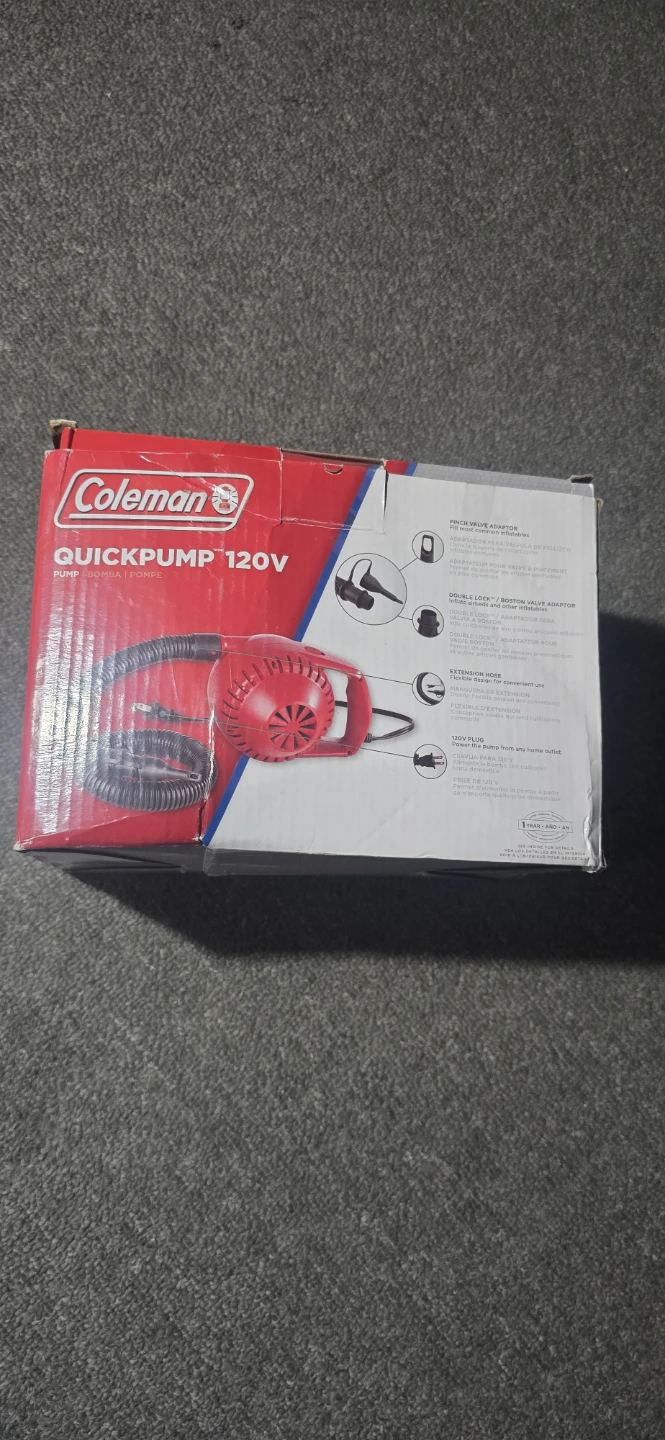Coleman QuickPump 120V Air Pump