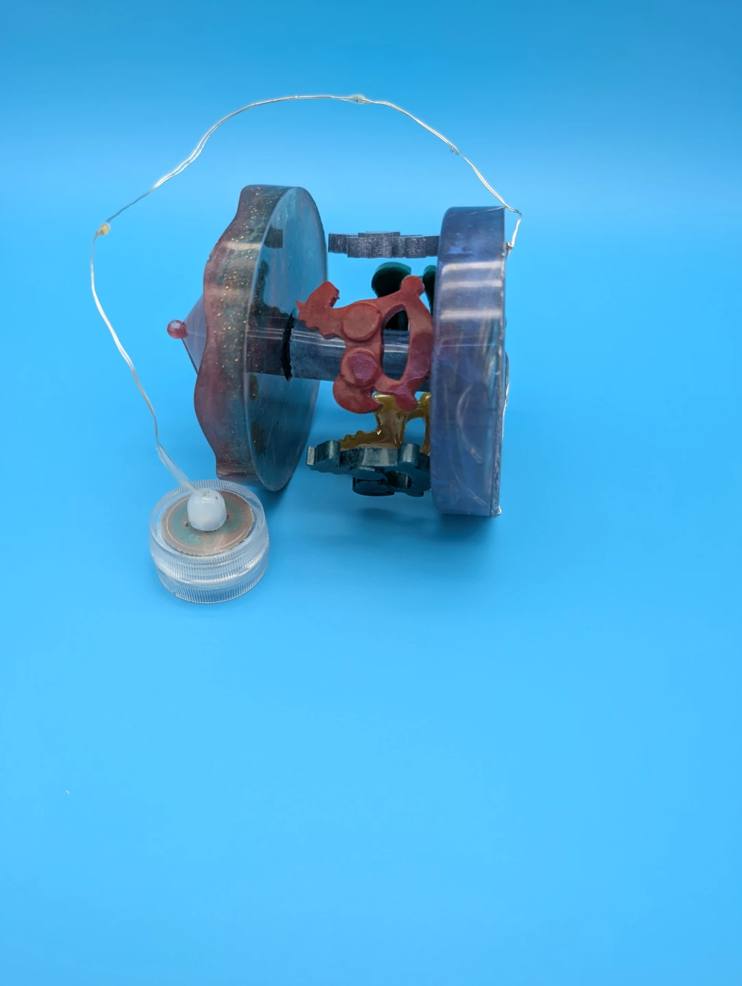 Resin Carousel with Lights - photo 2
