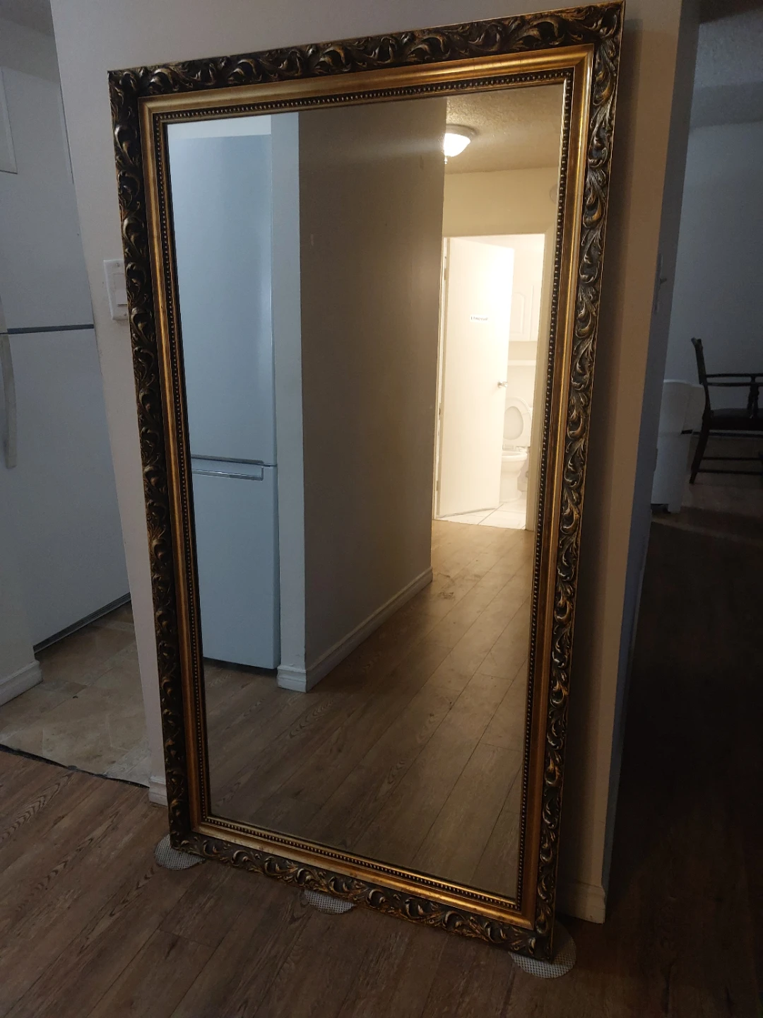 Ornate Gold Wall Mirror