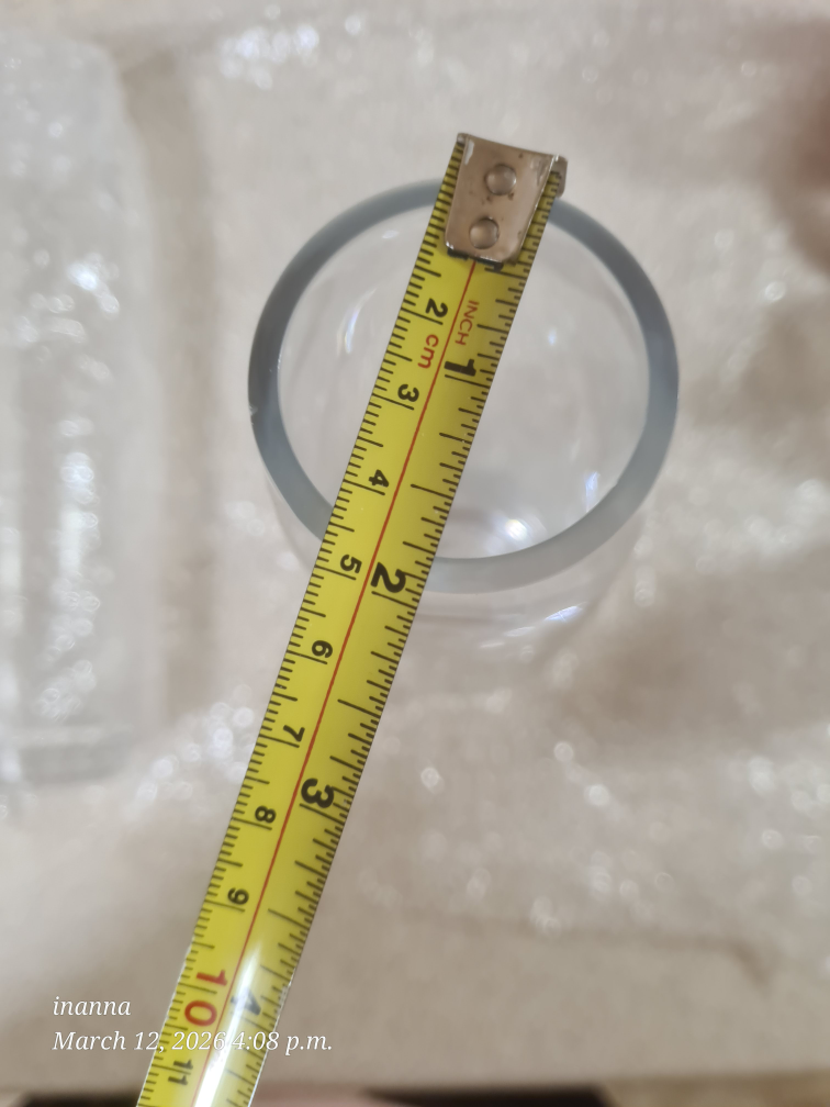 2 Clear Glass Vase - photo 4