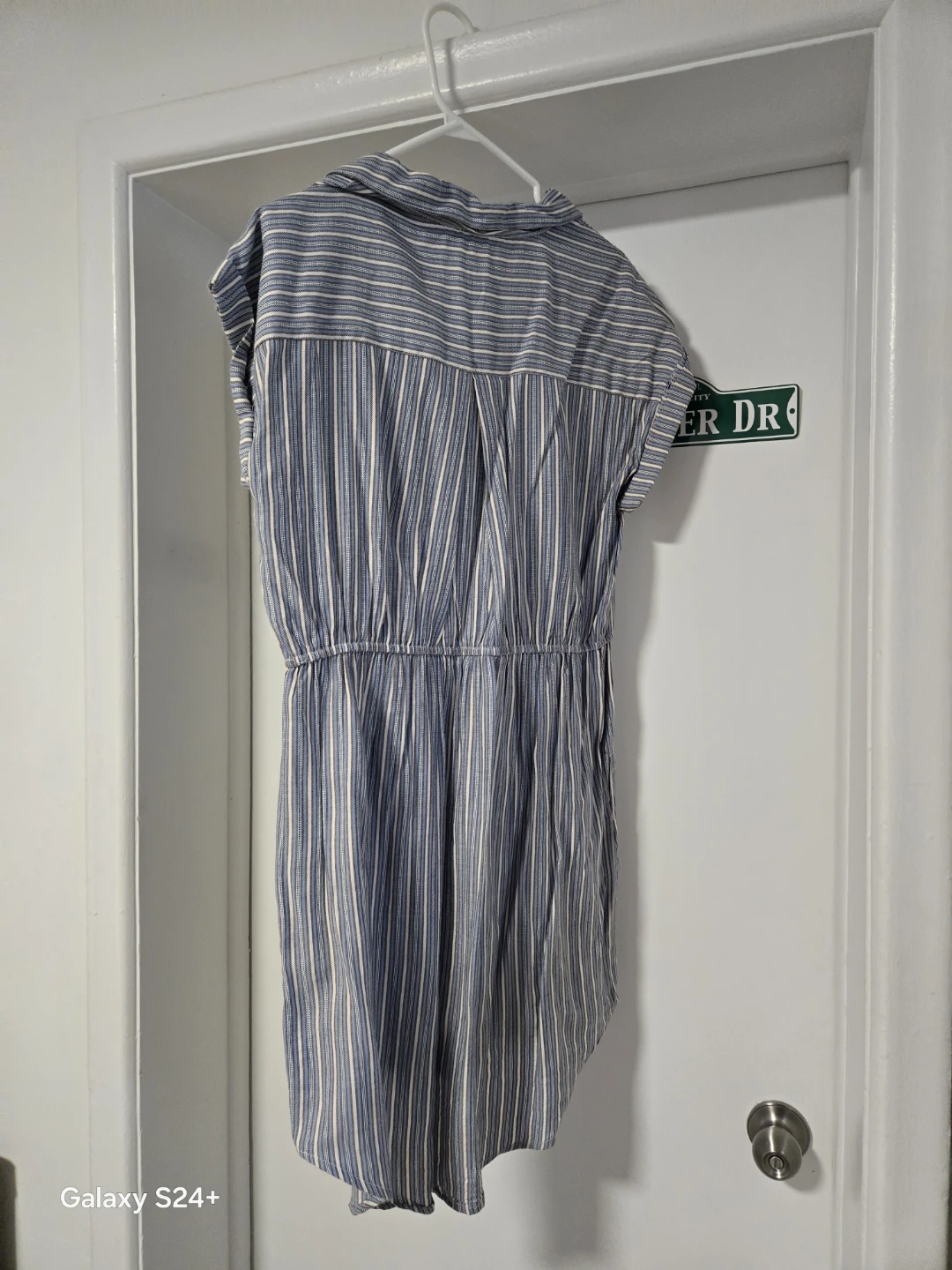 Striped Button Up Dress - photo 2