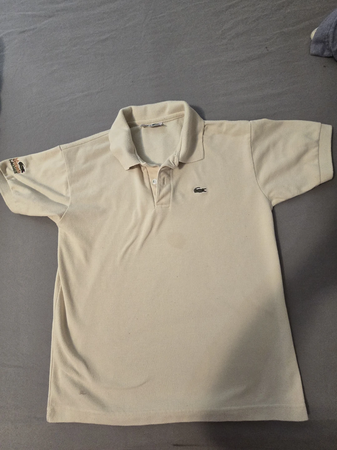 Lacoste Polo Shirt - Beige, Size M