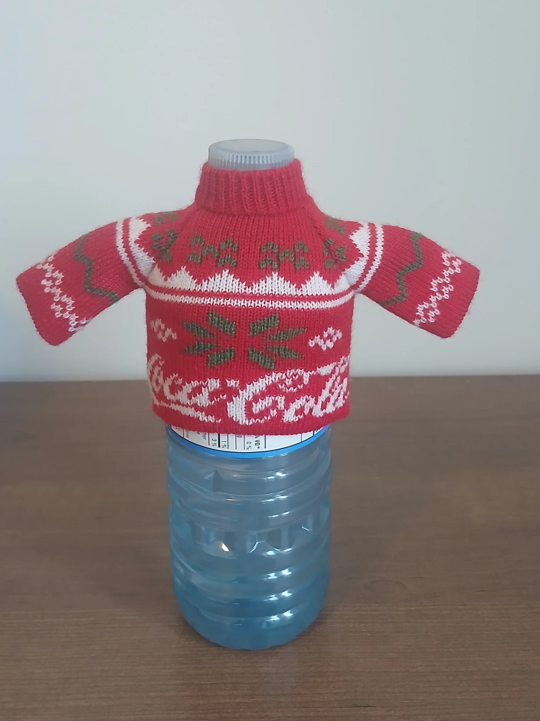 Coca-Cola Christmas Sweater Bottle Cozy - photo 2